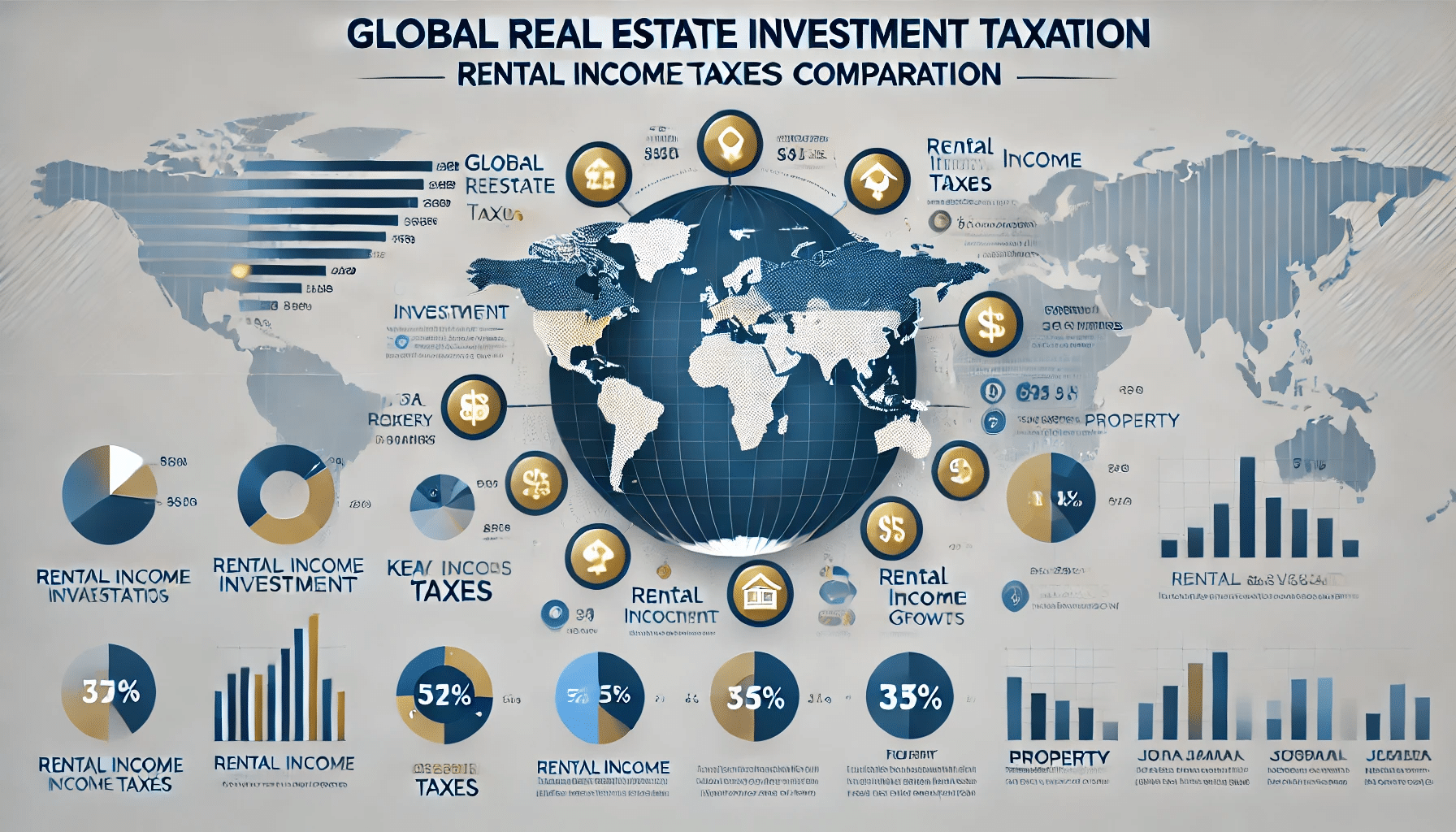 世界の不動産投資データ（賃貸収入に対する税金比較） | World Invest