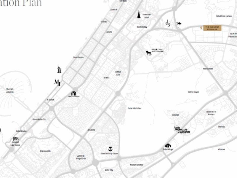 The Element at Sobha One（エレメント・ショーバ・ワン）